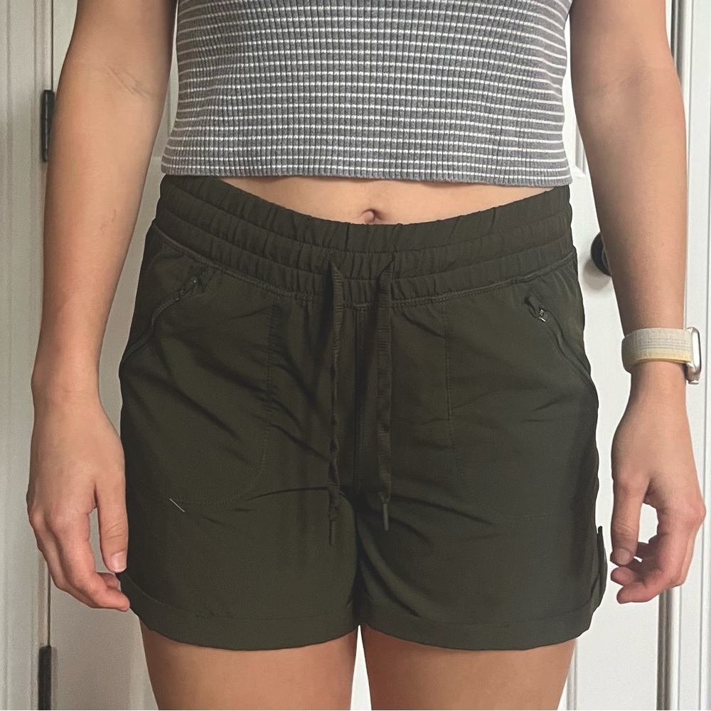Women’s Active Green Shorts